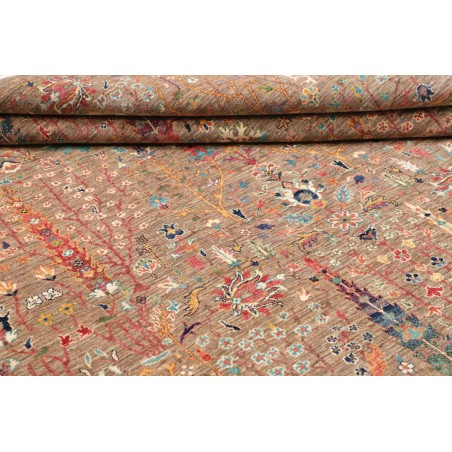 Tappeto Shahi Fine Pakistan marrone bianco 201x244