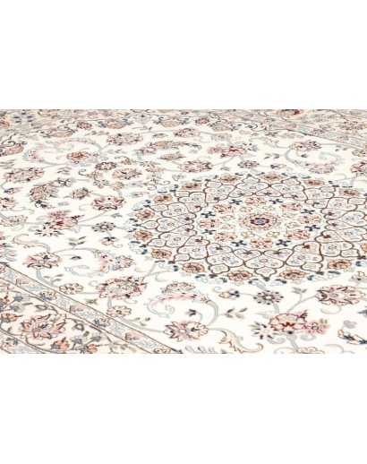 Tappeto Nain 9La Persia bianco marrone 150x242