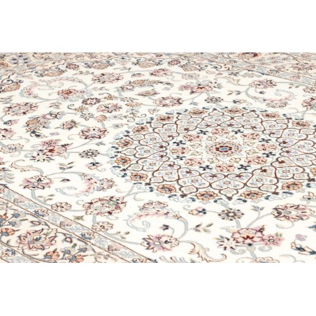 Tappeto Nain 9La Persia bianco marrone 150x242