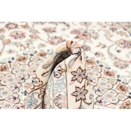 Tappeto Nain 9La Persia bianco marrone 150x242