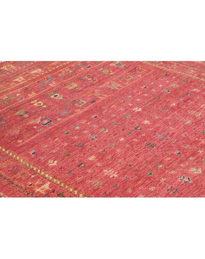 Tappeto Rubin Pakistan rosso 200x301
