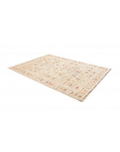 Tappeto Rubin Pakistan bianco marrone 170x241