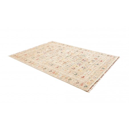 Tappeto Rubin Pakistan bianco marrone 170x241