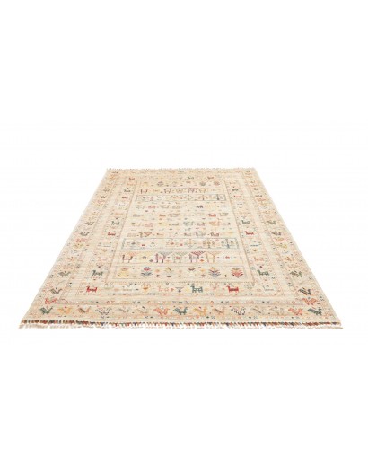 Tappeto Rubin Pakistan bianco marrone 170x241