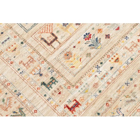 Tappeto Rubin Pakistan bianco marrone 170x241