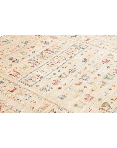 Tappeto Rubin Pakistan bianco marrone 170x241
