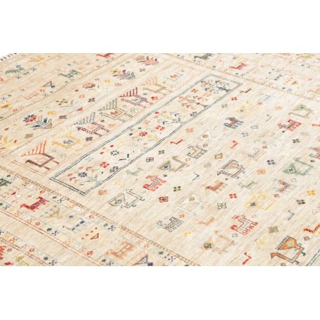 Tappeto Rubin Pakistan bianco marrone 170x241
