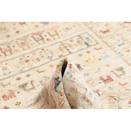 Tappeto Rubin Pakistan bianco marrone 170x241