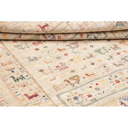 Tappeto Rubin Pakistan bianco marrone 170x241