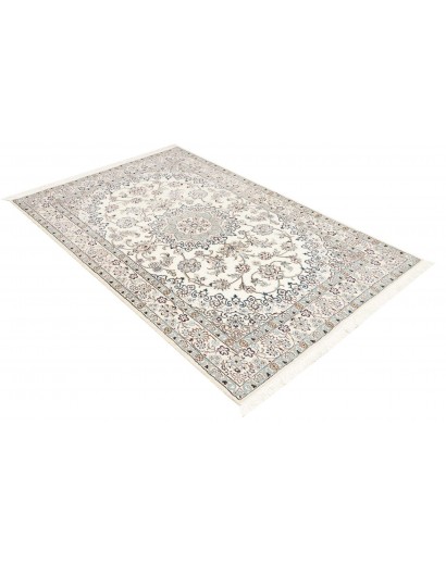 Tappeto Nain 9La Persia bianco beige 130x203