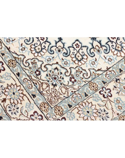 Tappeto Nain 9La Persia bianco beige 130x203