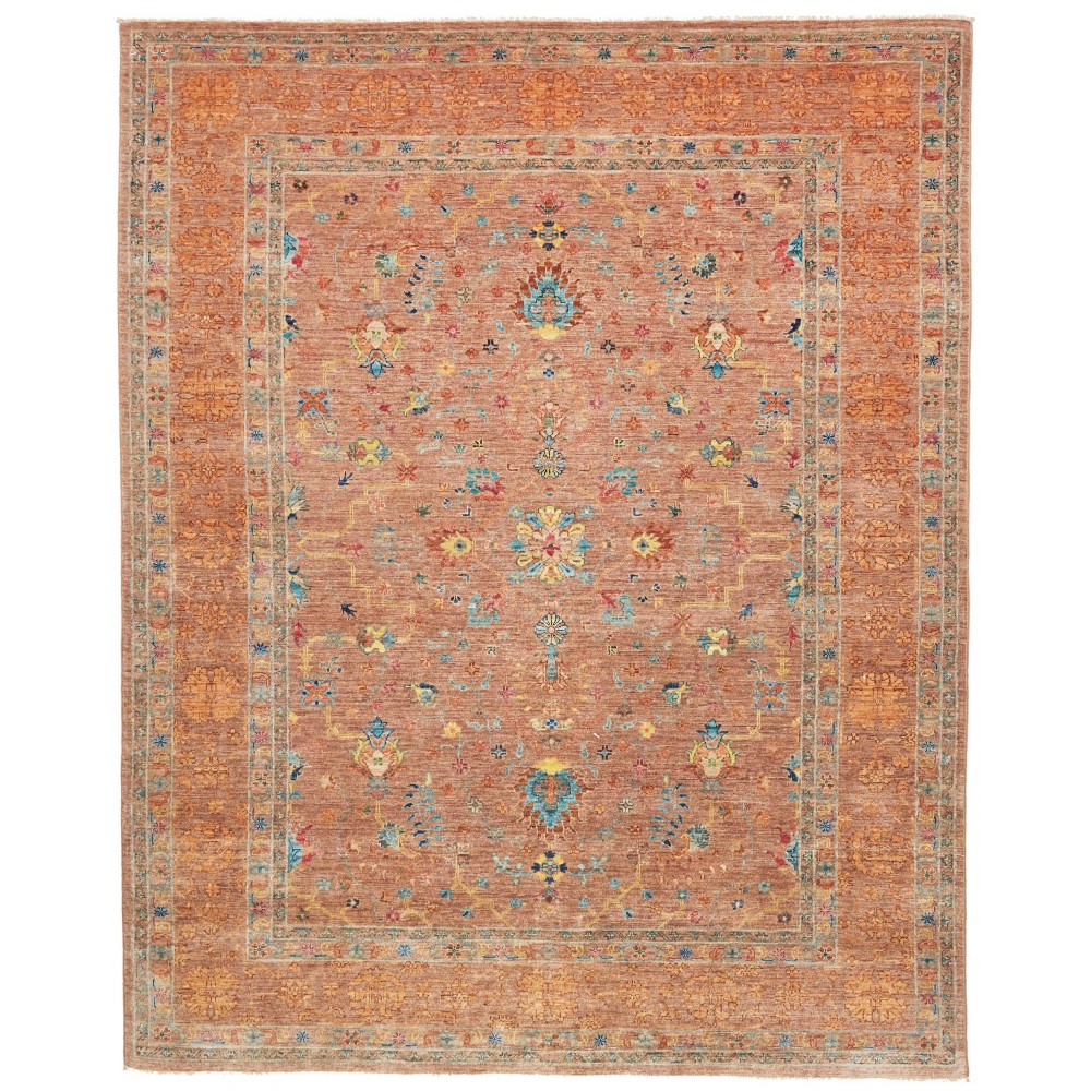 Tappeto Zigler Fine Pakistan marrone grigio 201x247