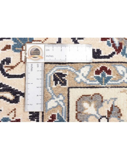 Tappeto Nain 9La Persia bianco beige 130x203