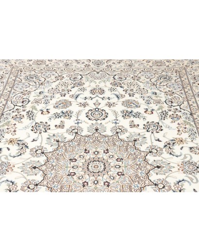 Tappeto Nain 9La Persia beige azzurro 170x272