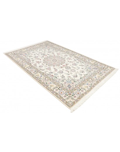 Tappeto Nain 9La Persia bianco verde 157x254