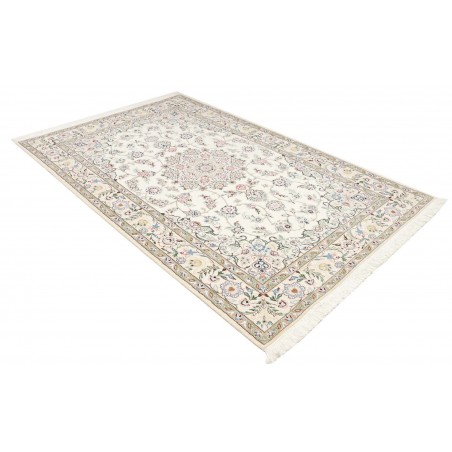 Tappeto Nain 9La Persia bianco verde 157x254