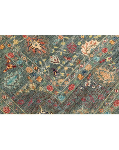 Tappeto Shahi Fine Pakistan bianco grigio 247x299