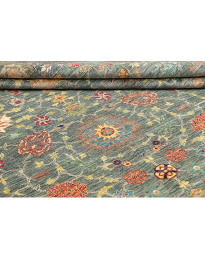 Tappeto Shahi Fine Pakistan bianco grigio 247x299