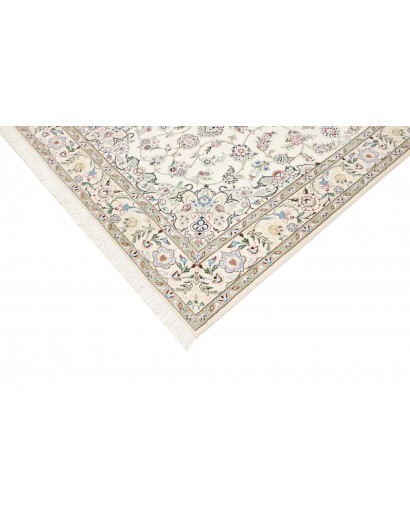Tappeto Nain 9La Persia bianco verde 157x254
