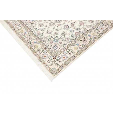 Tappeto Nain 9La Persia bianco verde 157x254