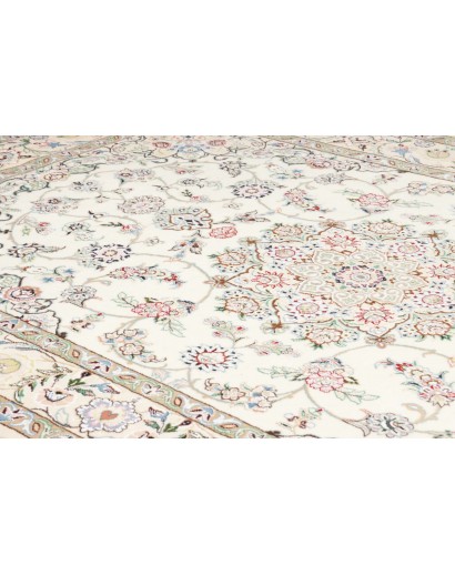 Tappeto Nain 9La Persia bianco verde 157x254