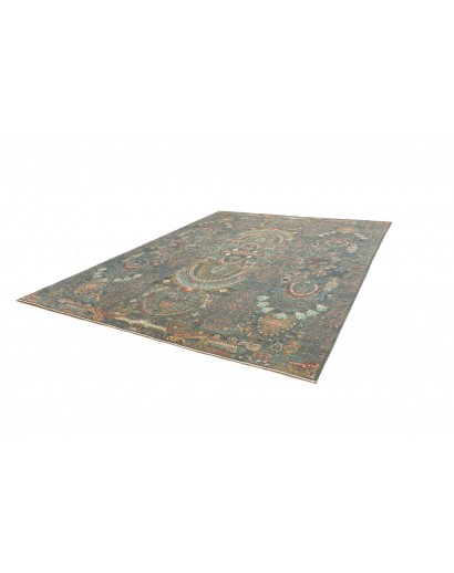 Tappeto Shahi Fine Pakistan bianco azzurro 270x356