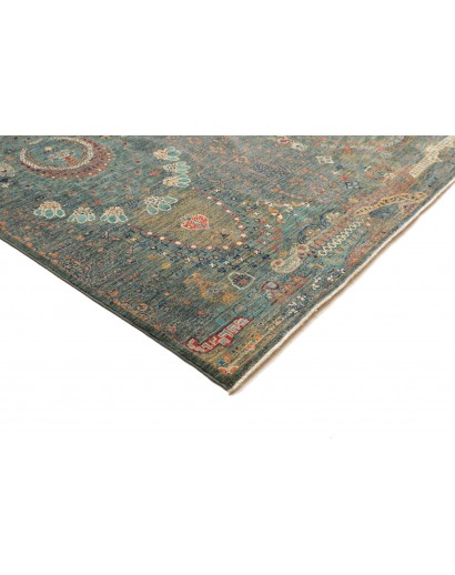 Tappeto Shahi Fine Pakistan bianco azzurro 270x356