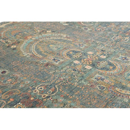 Tappeto Shahi Fine Pakistan bianco azzurro 270x356