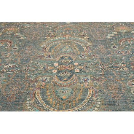 Tappeto Shahi Fine Pakistan bianco azzurro 270x356