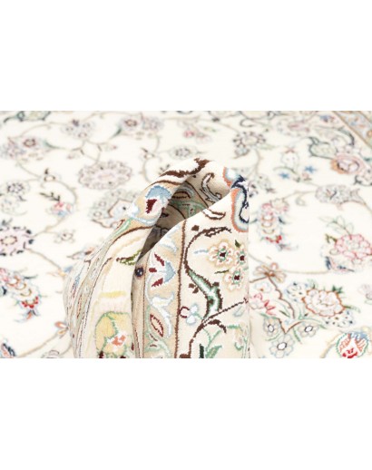 Tappeto Nain 9La Persia bianco verde 157x254