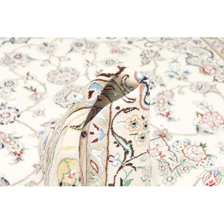 Tappeto Nain 9La Persia bianco verde 157x254