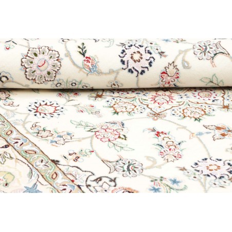 Tappeto Nain 9La Persia bianco verde 157x254