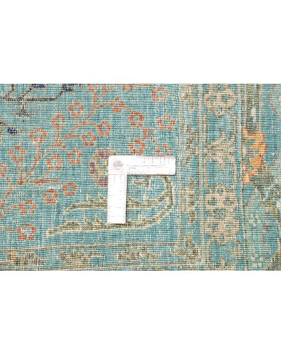 Tappeto Shahi Fine Pakistan blu bianco 247x302