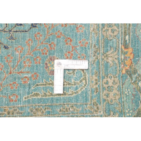 Tappeto Shahi Fine Pakistan blu bianco 247x302
