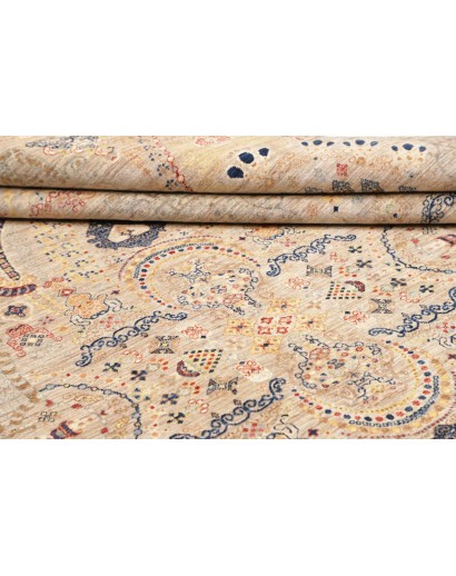 Tappeto Shahi Fine Pakistan marrone grigio 242x304