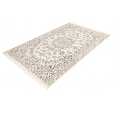 Tappeto Nain 9La Persia bianco azzurro 128x208