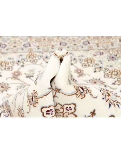 Tappeto Nain 9La Persia bianco azzurro 128x208