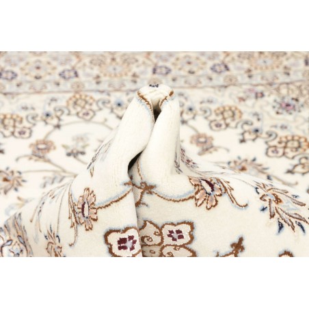 Tappeto Nain 9La Persia bianco azzurro 128x208