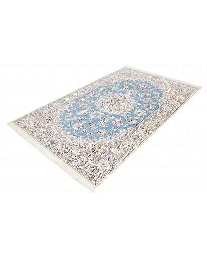 Tappeto Nain 9La Persia bianco grigio 140x215