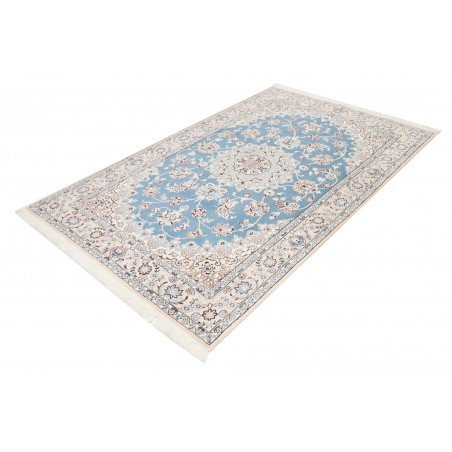 Tappeto Nain 9La Persia bianco grigio 140x215