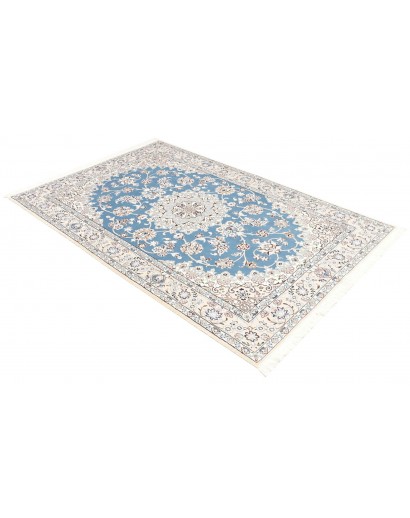 Tappeto Nain 9La Persia bianco grigio 140x215