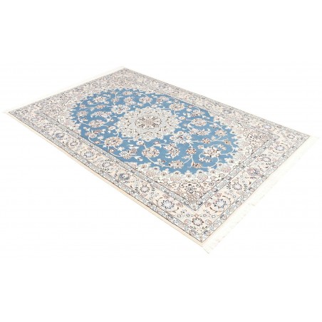 Tappeto Nain 9La Persia bianco grigio 140x215