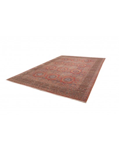 Tappeto Mamlouk Pakistan azzurro bianco 270x366