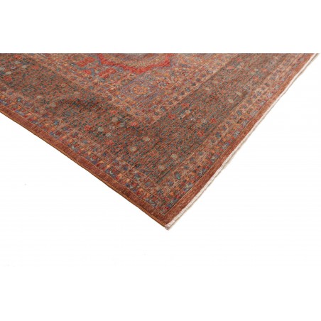 Tappeto Mamlouk Pakistan azzurro bianco 270x366