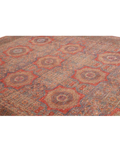 Tappeto Mamlouk Pakistan azzurro bianco 270x366