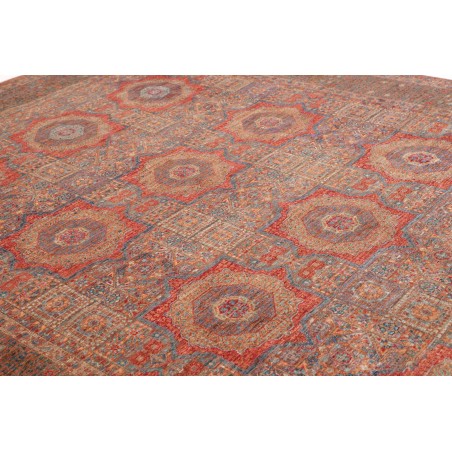 Tappeto Mamlouk Pakistan azzurro bianco 270x366