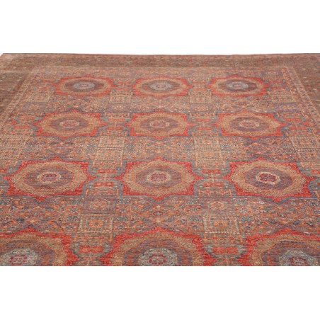 Tappeto Mamlouk Pakistan azzurro bianco 270x366