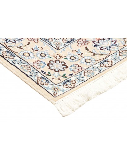 Tappeto Nain 9La Persia bianco grigio 140x215