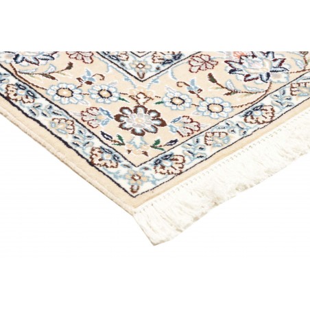 Tappeto Nain 9La Persia bianco grigio 140x215