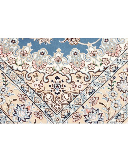 Tappeto Nain 9La Persia bianco grigio 140x215